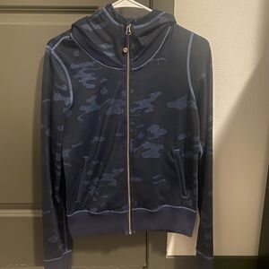 lululemon athletica Blue Camo Hoodie